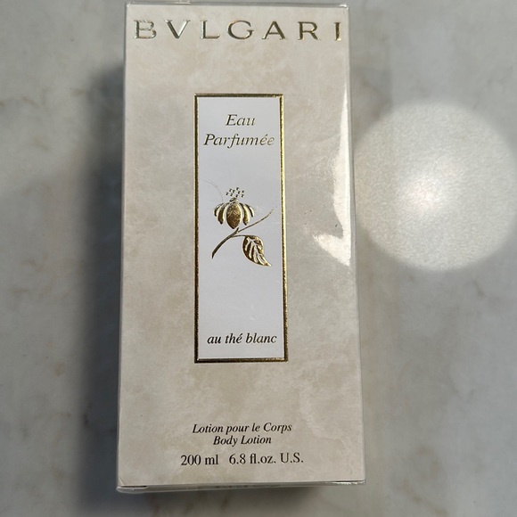 Bulgari Skincare Bvlgari Body Lotion 68 Oz Au The Blanc In Wrap